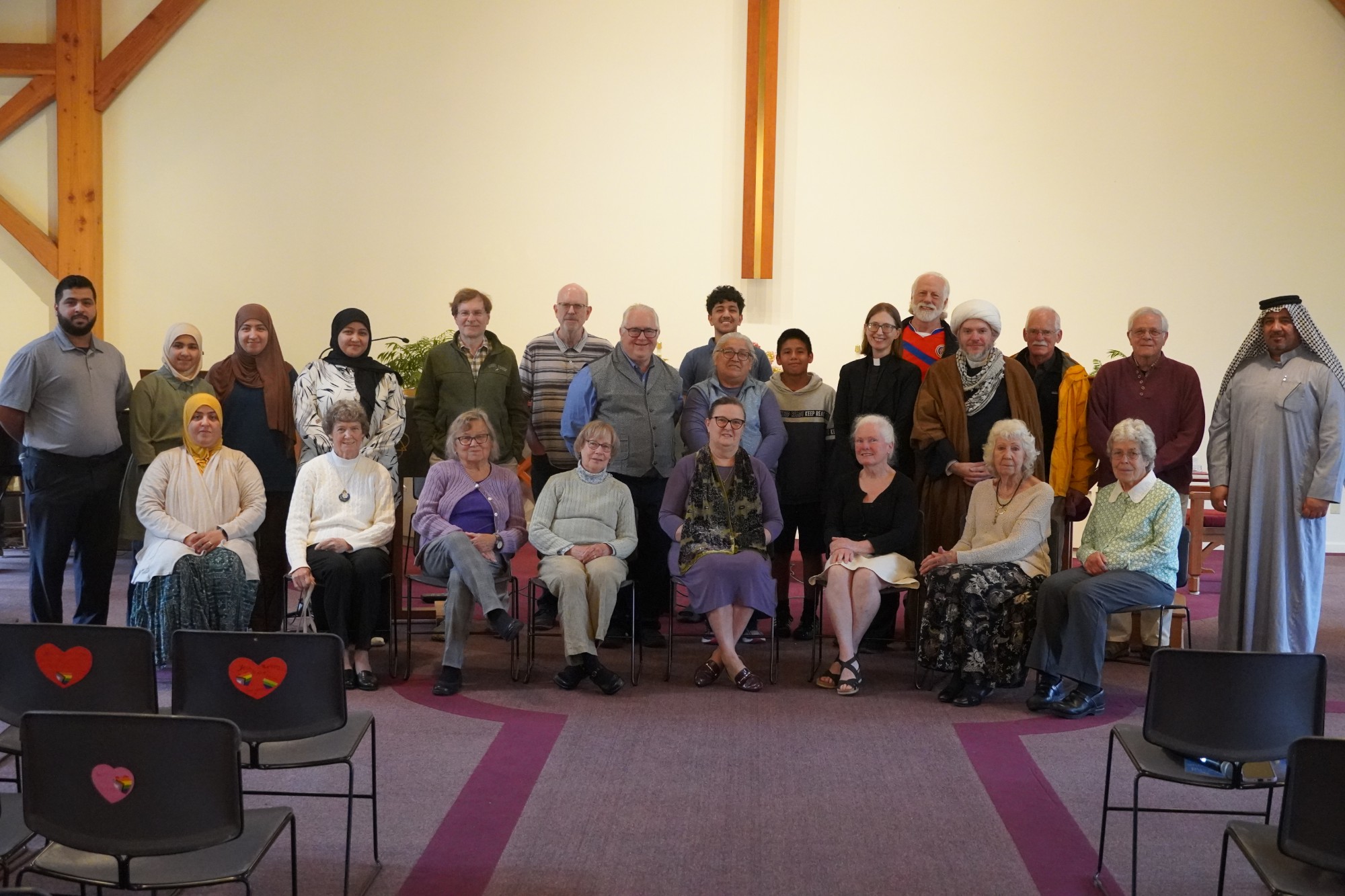 Attendees and presenters at the Christianity, Islam, and Iraq event at Good Shepherd Lutheran Church, September 20, 2026
